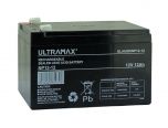 ULTRAMAX NP12-12, 12V 12AH 20HR (AS 10AH, 14AH & 15AH) SEALED LEAD ACID RECHARGEABLE BATTERY