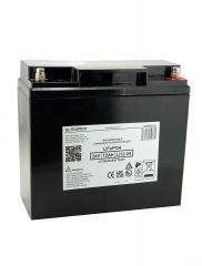 Ultramax 24v 15Ah LiFePO4 Battery, Charger Included (LI15-24)